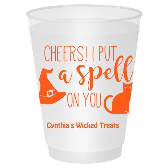 Spell On You Halloween Shatterproof Cups